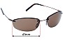 Sunglass Fix Replacement Lenses for Tommy Bahama TB90SP - 61mm Wide 