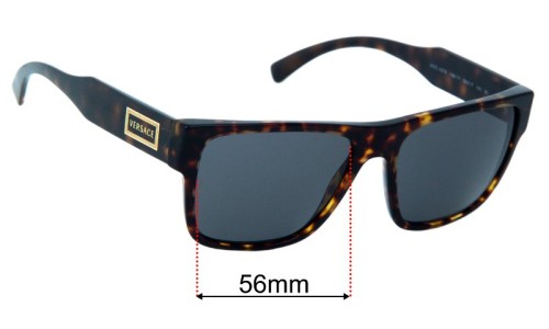 Versace VE4379 Replacement Lenses 56mm wide 