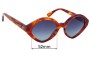 Sunglass Fix Replacement Lenses for Vogue VO5397 - 52mm Wide 