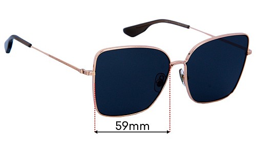 Krewe Dolly Replacement Sunglass Lenses - 59mm 