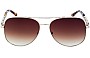 Michael Kors MK1121 Chianti Sunglasses Replacement Lenses 56mm Wide Front View 