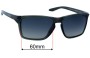 Sunglass Fix Replacement Lenses for Oakley Sylas OO9448 - 60mm Wide 