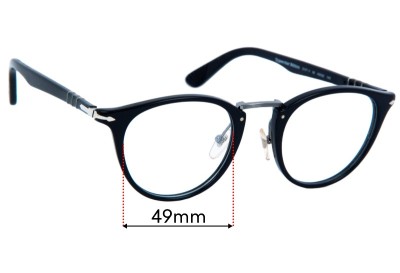 Persol 3107-V Typewriter Edition Replacement Lenses 49mm wide 
