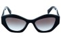 Prada SPR07Y Replacement Sunglass Lenses - Front View 