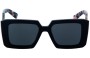 Prada SPR 23Y Replacement Sunglass Lenses - Front View 