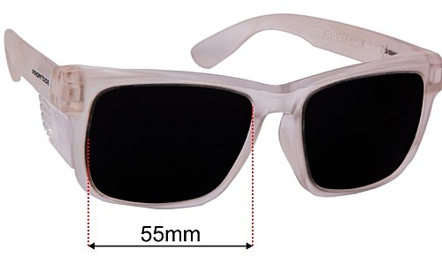 Frontside Pro Choice Replacement Lenses 55mm wide 
