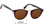 Sunglass Fix Replacement Lenses for Persol 3108-S 47 - 47mm Wide 