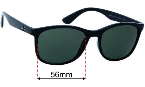 Ray Ban RB4374 Replacement Sunglass Lenses - 56mm 