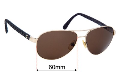 Chanel 4204-Q Replacement Lenses 60mm wide 