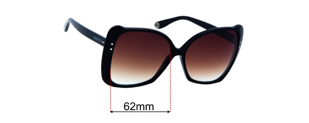 Gucci GG0471S Replacement Lenses 62mm