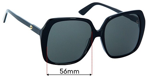 Gucci Sunglasses Gg0533sa 001 Gucci Gg0533sa Gucci Sqaure  display picture 1