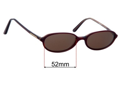 Hugo Boss HB 11526 Replacement Lenses 52mm wide 