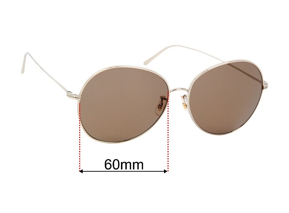 Oliver Peoples OV1289S Ysela Replacement Lenses 60mm Oliver Peoples OV1289S Ysela Replacement Lenses 60mm