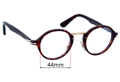 Persol 3128-V Replacement Lenses 44mm wide 