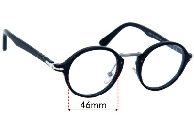 Persol 3128-V Replacement Lenses 46mm wide 