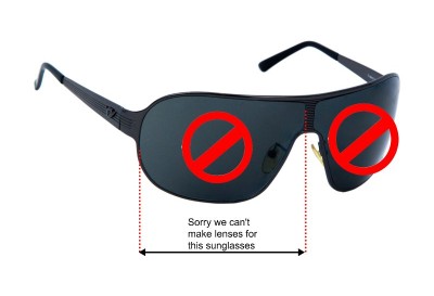 Police S8415 Verres de Remplacement 95mm wide 