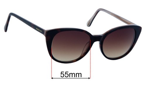 Sunglass Fix Replacement Lenses for Radley Anna - 55mm Wide 