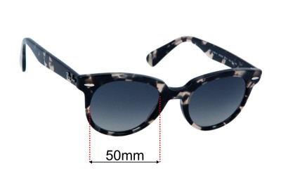 Ray Ban RB2199-V Orion  Replacement Lenses 50mm wide 