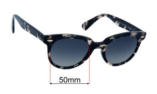 Ray Ban RB2199-V Orion Replacement Lenses - 50mm 