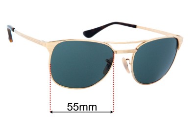 Ray-Ban RB3429-M Verres de Remplacement 55mm wide 