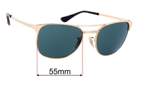 Ray Ban RB3429-M Sunglasses Replacement Lenses 55mm 