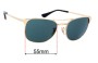 Sunglass Fix Replacement Lenses for Ray Ban RB3429-M - 55mm Wide 