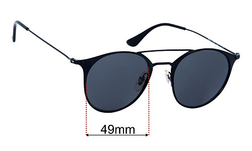 Ray Ban RB3546 Sunglasses Replacement Lenses 