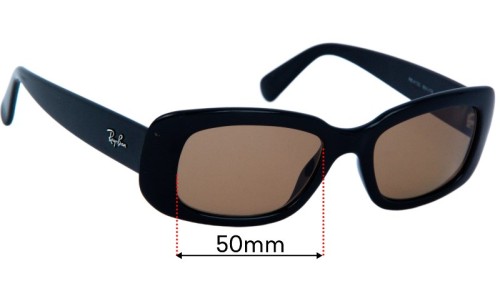 Sunglass Fix Replacement Lenses Ray Ban RB4122 - 50mm Wide 
