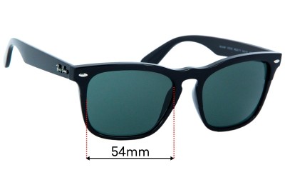 Ray Ban  RB4487 Steve Replacement Lenses 54mm wide 