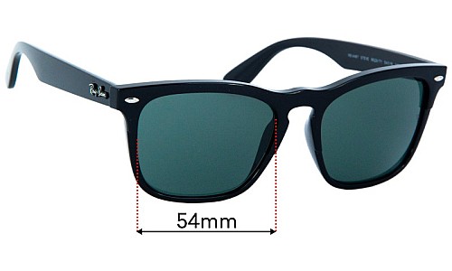 Ray Ban RB4487 Steve Replacement Sunglass Lenses - 54mm 