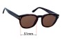 Sunglass Fix Replacement Lenses for Tom Ford Bryan-02 TF590 - 51mm Wide 
