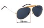 Sunglass Fix Replacement Lenses for Ray Ban RB3138 Shooter - 58mm Wide 