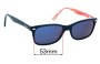 Sunglass Fix Replacement Lenses for Ray-Ban RB5228 - 53mm Wide 