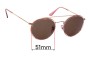 Sunglass Fix Replacement Lenses for Ray Ban RB3647-N - 51mm Wide 