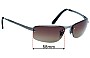 Sunglass Fix Replacement Lenses for Ray-Ban RB3239 - 2mm Nose Hole - 58mm Wide 