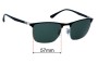Sunglass Fix Replacement Lenses for Ray Ban RB3686 - 57mm Wide 