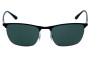 Ray Ban RB3686 Replacement Sunglasses Lenses 57mm Wide - Front View 