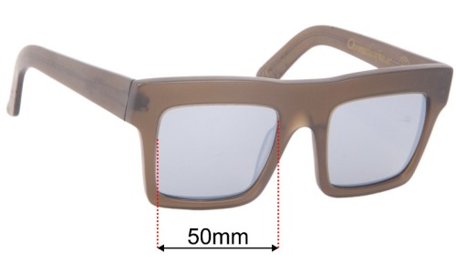 Sunglass Fix Replacement Lenses for Chronicles of Never A Voice From The Woods - 50mm Wide 