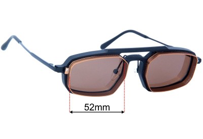 Khoty  M4222 Replacement Lenses 52mm wide 
