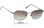 Sunglass Fix Verres de Remplacement pour Boots Pipit - 53mm Wide 