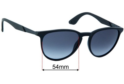 Carrera 5019/s Replacement Lenses 54mm wide 