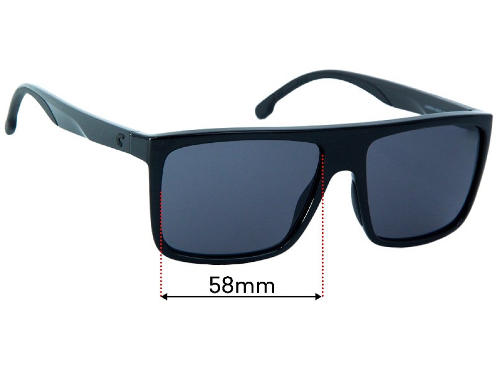 Sunglass Fix Ersatzgläser für Carrera 8055/S - 58mm Wide Sunglass Fix Ersatzgläser für Carrera 8055/S - 58mm Wide