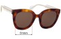 Sunglass Fix Replacement Lenses for Gucci GG0564S - 51mm Wide 
