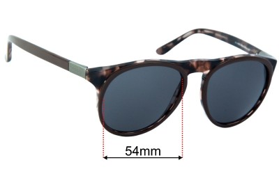 Gucci GG1014/S Replacement Lenses 54mm wide 