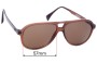 Sunglass Fix Replacement Lenses for Italia Independent IS016 - 57mm Wide 