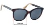 Sunglass Fix Replacement Lenses for Marc by Marc Jacobs Sun Rx 15 - 55mm Wide 