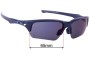 Sunglass Fix Lentes de Repuesto para Oakley Flak Beta OO9372 (Low Bridge Fit) - 65mm Wide 
