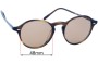 Sunglass Fix Replacement Lenses for Oliver Peoples OV5445U Maxson - 48mm Wide 
