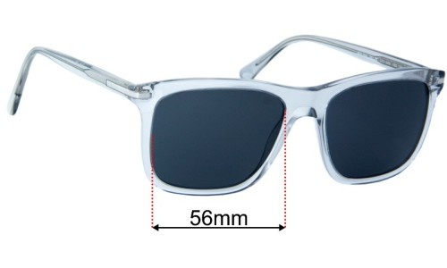 Prada SPR18W Lentilles de Remplacement 56mm wide 