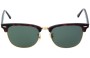 Ray Ban RB3016F Clubmaster Replacement Lenses Front View 